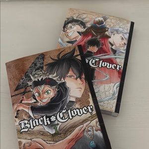 black clover manga volumes 1 & 2
